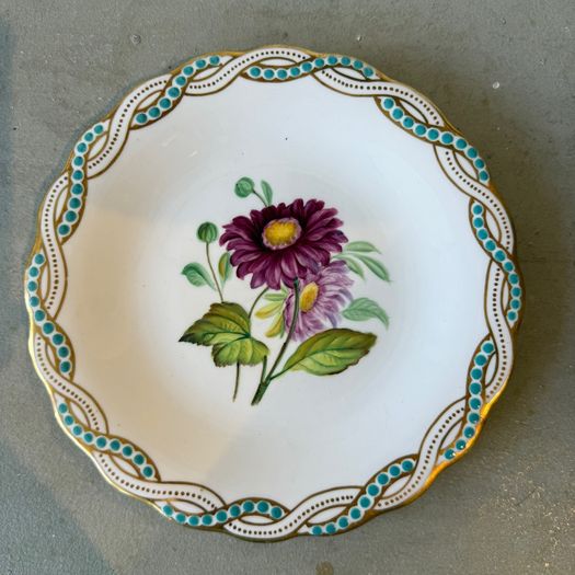 Set of 12 botanical plates