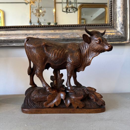 Large black forest pair - bull and cow