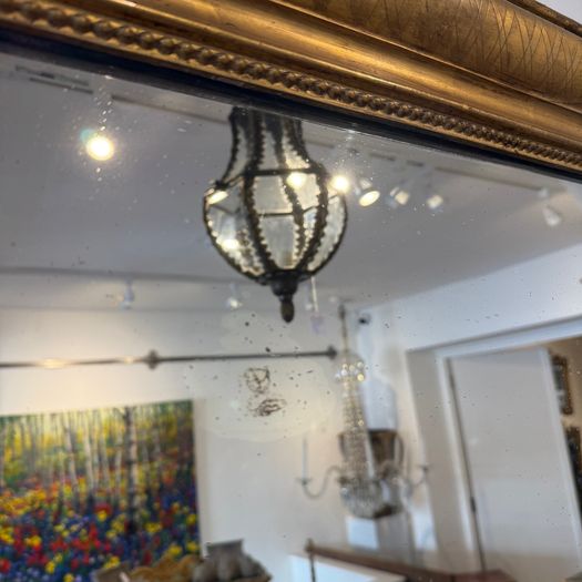 Louis Philippe arch top mirror