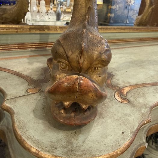 Venetian painted side cabinet in the manner of Pauly et Cie