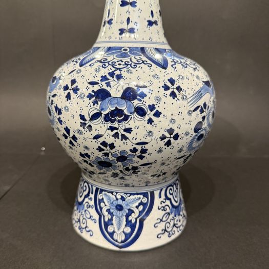 Pair of Delft vases