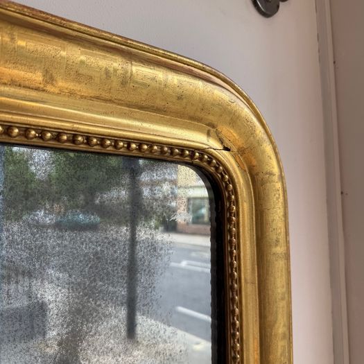 Louis Philippe arch top mirror