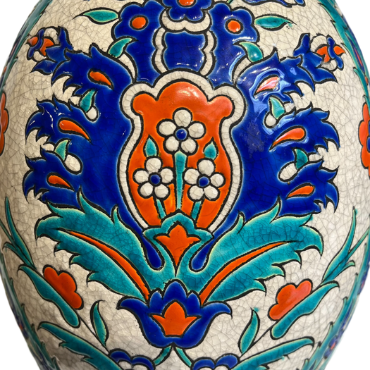 Pair of Inznik style vases - Keramis