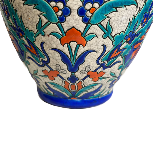 Pair of Inznik style vases - Keramis