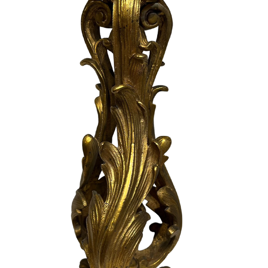 Rococo ormolu 6 branch candelabra