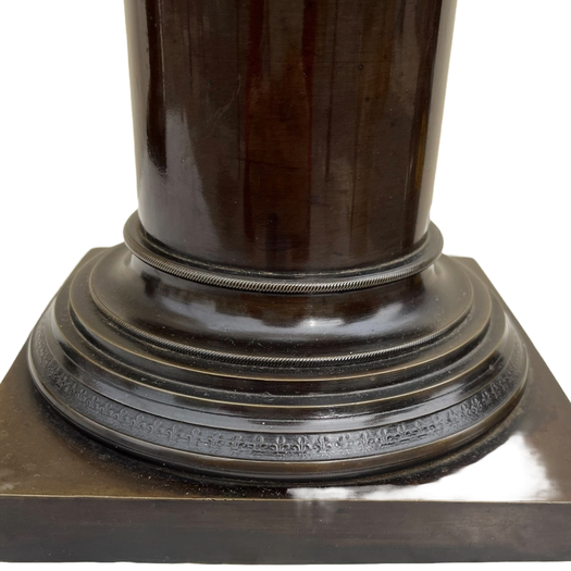 Pair of Antique English bronze lamps