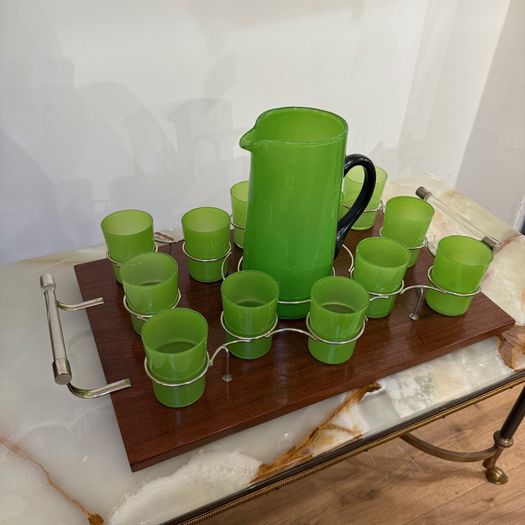 Art deco lemonade set