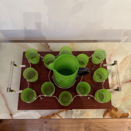 Art deco lemonade set