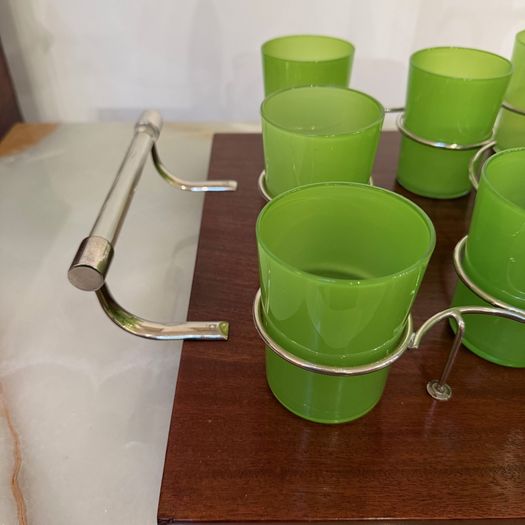 Art deco lemonade set