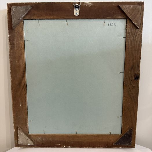 Mid century oil painting