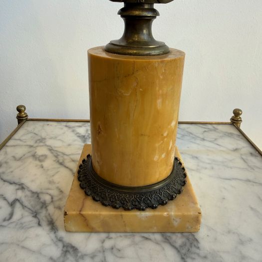 Bronze bust of Napoleon