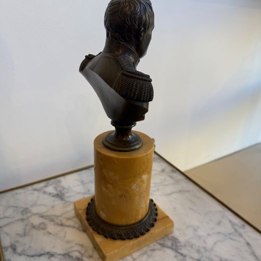 Bronze bust of Napoleon