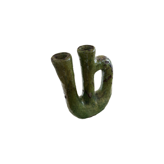 Brutalist abstract vase