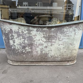 Double ended copper bath / planter