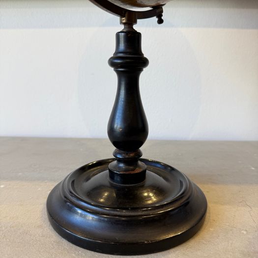 English antique library globe