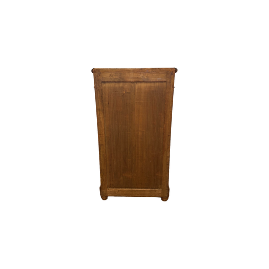 Faux bamboo column chest of small proportions