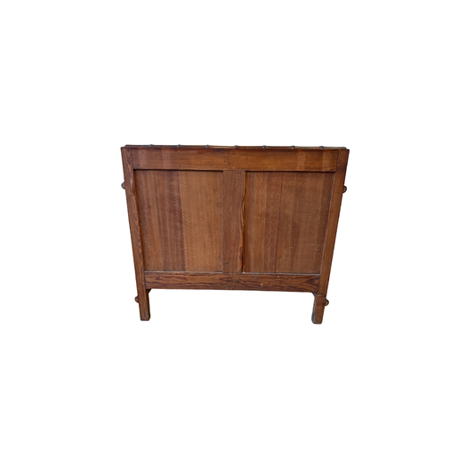 French 19th century faux bamboo chest of drawers