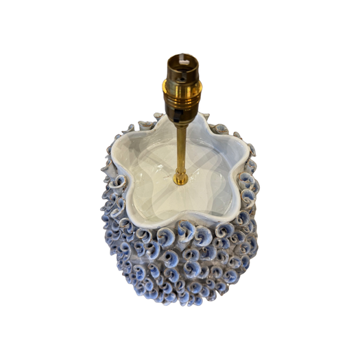 French pottery lamps