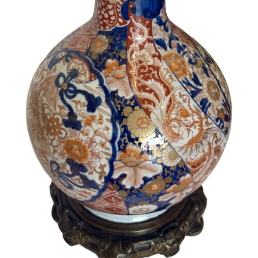 19th Century Imari lamps
