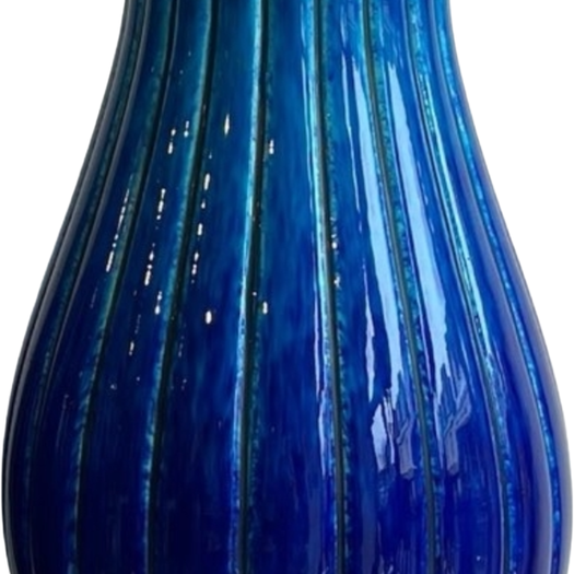 Pair of blue Sevres Vases attributed to Paul Milet