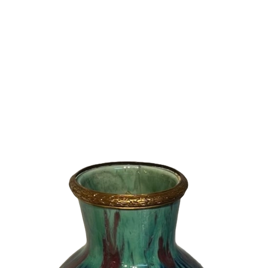 Serves - a pair of large blue vases