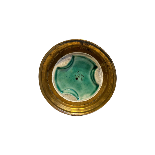 Serves - a pair of large blue vases