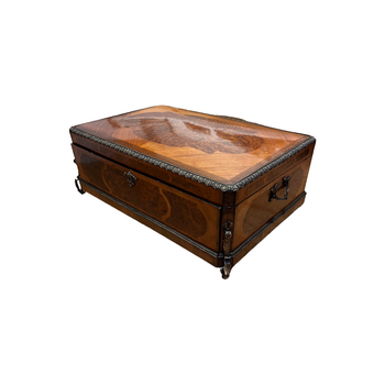 French marquetry casket