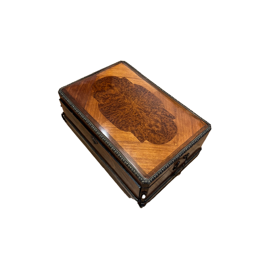 French marquetry casket