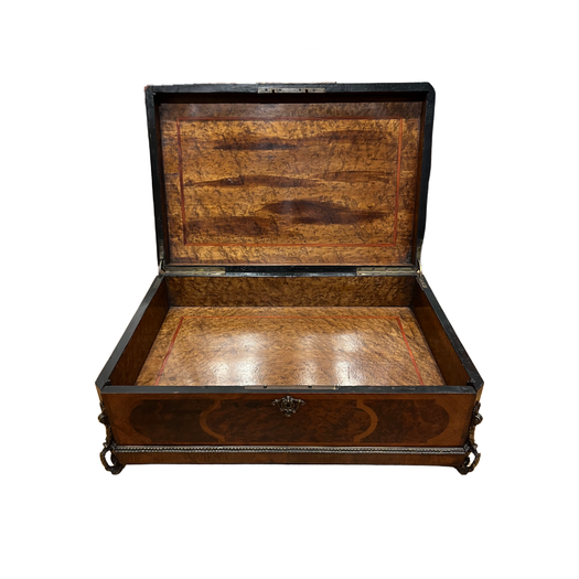 French marquetry casket