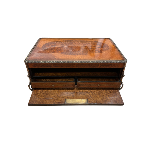 French marquetry casket