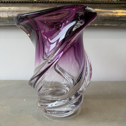 Val St Lambert vase