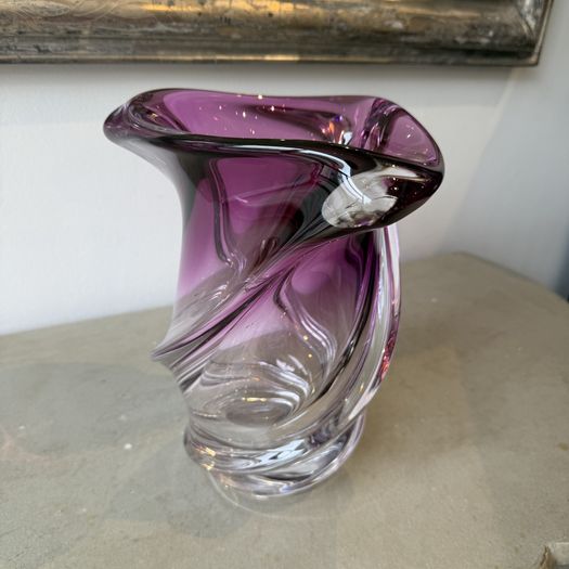 Val St Lambert vase