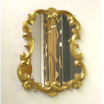 A Giltwood Mirror