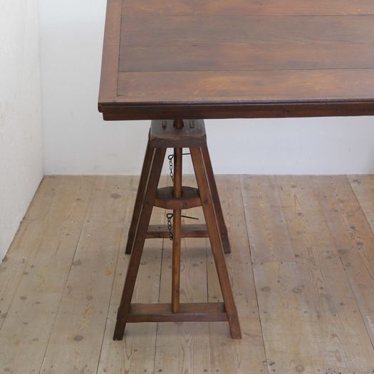 An Oak Architect's Desk