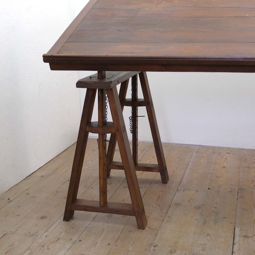 An Oak Architect's Desk