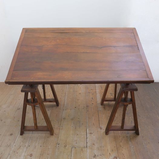 An Oak Architect's Desk