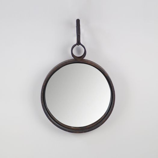 A Steel Circular Mirror