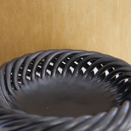 A Woven Edge Ceramic Dish
