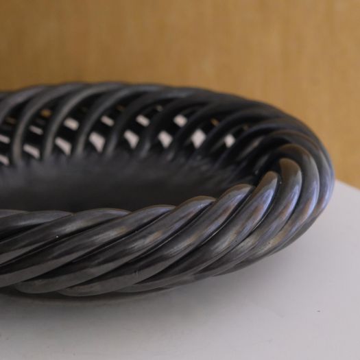 A Woven Edge Ceramic Dish