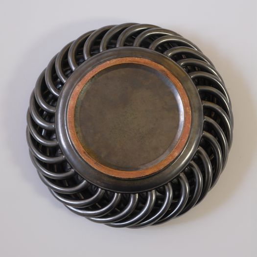 A Woven Edge Ceramic Dish