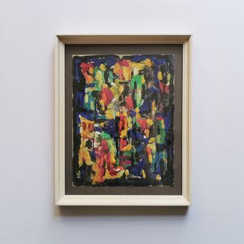 A Colourful Abstract Painting