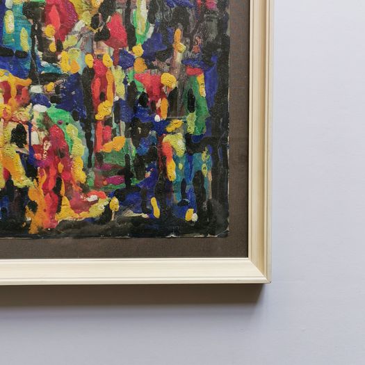 A Colourful Abstract Painting