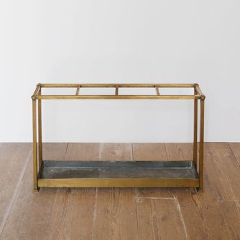 A Brass Umbrella Holder