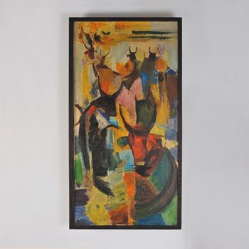 A Bull Painting