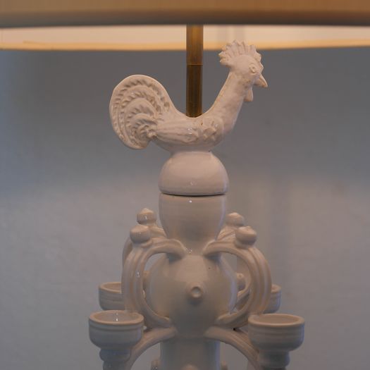 An Emile Tessier Table Lamp