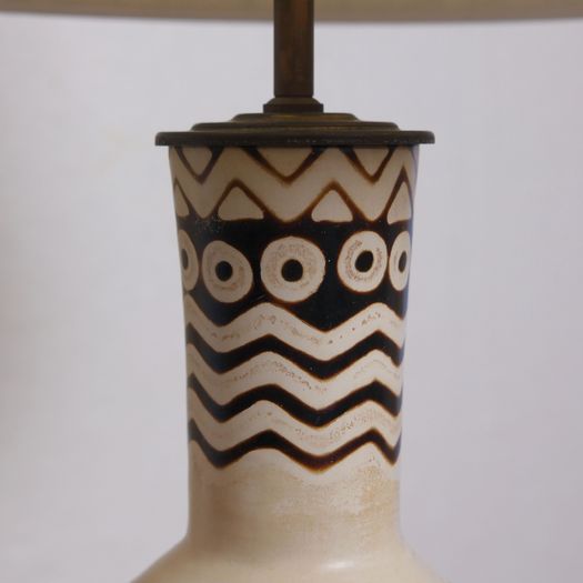 A Peruvian Vase Lamp