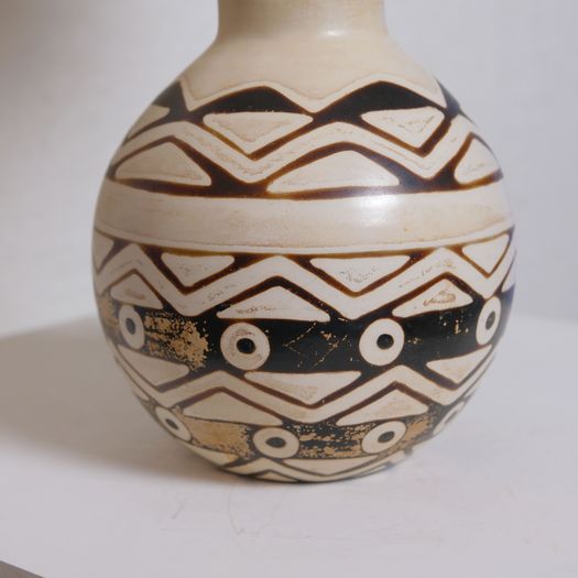 A Peruvian Vase Lamp