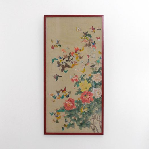 A Chinese Silk Painting