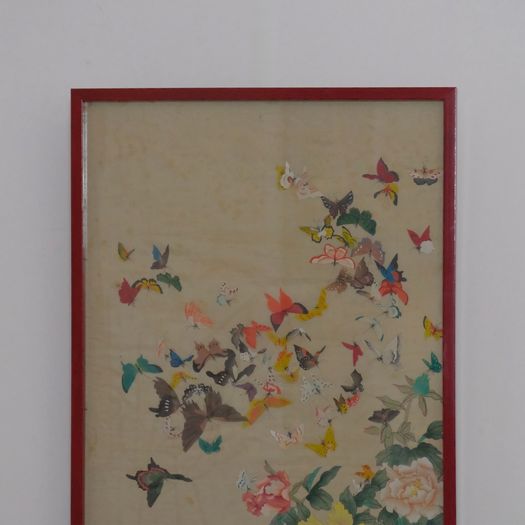 A Chinese Silk Painting