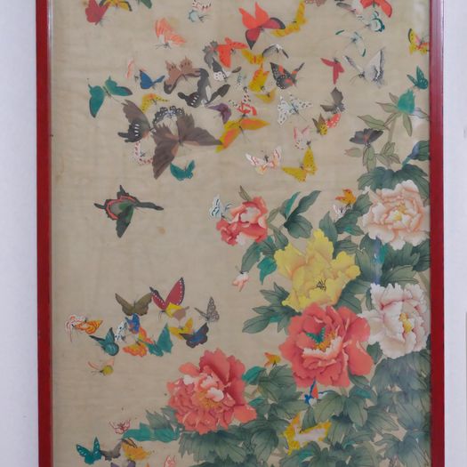 A Chinese Silk Painting
